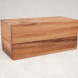 Boîte en bois du casse-tête Double Cube – rangement pratique Jeux Faugère