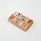 Domino 9 en bois Jeux Faugère – coffret avec 54 pièces numérotées jusqu'à 9