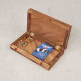 Jeu de Tock en bois avec Tock'CARDS® – coffret refermable avec plateau et cartes