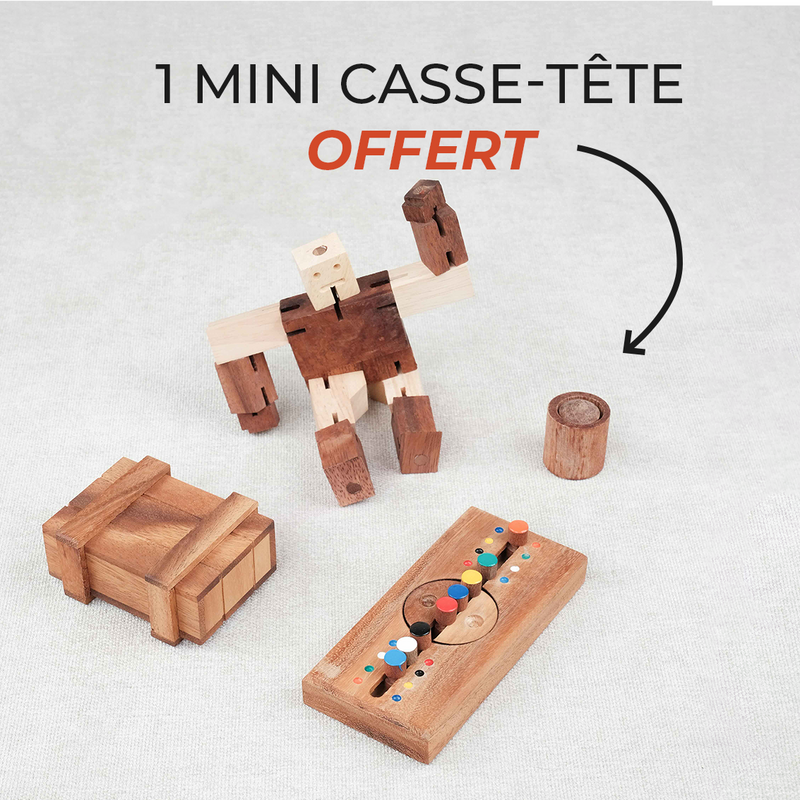 NOS CASSE-TÊTES - PREMIERS DÉFIS