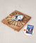 Jeu de Tock 6 joueurs en bois – plateau en acacia massif avec cartes Tock’CARDS