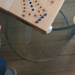 Vidéo Jeux Faugère : partie filmée du jeu de Tock (Toc) XL clair en situation – jeu de stratégie en bois