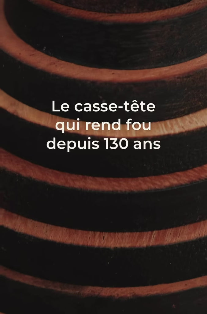 Vidéo Jeux Faugère : casse-tête La Tour de Hanoï en situation – résolution du jeu de logique en bois